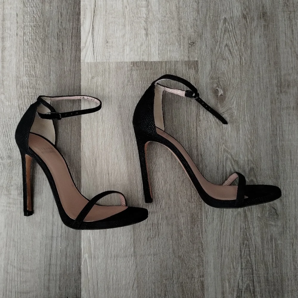 Stuart Weitzman Black Heels - Picture 10 of 11